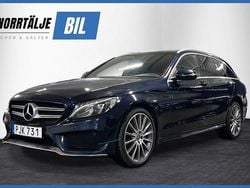 Mörkblå Begagnad 2017 Mercedes C250 AMG Kombi | 199 900 kr (Bra pris)