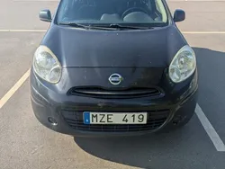 Svart Begagnad 2012 Nissan Micra Halvkombi | 27 000 kr