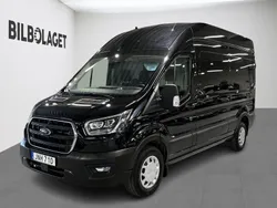 Svart Begagnad 2022 Ford Transit Trend Van | 379 500 kr (Bra pris)