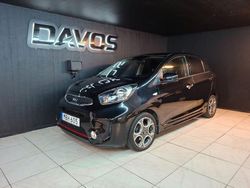 Svart Begagnad 2015 Kia Picanto Halvkombi | 114 900 kr (Lite dyr)