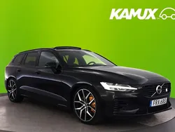 Svart Begagnad 2021 Volvo V60 R-Design Kombi | 439 600 kr (Dyr)