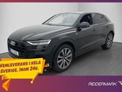 Svart Begagnad 2020 Audi Q8 S-Line SUV | 529 900 kr (Bra pris)