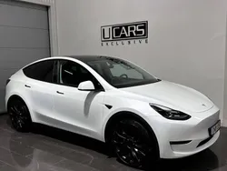 Vit Begagnad 2022 Tesla Model Y Performance SUV | 484 800 kr (Lite dyr)