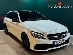 Vit Begagnad 2016 Mercedes C63S AMG AMG Edition 1 Kombi | 599 800 kr (Lite dyr)