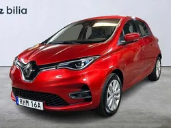 Röd Begagnad 2021 Renault Zoe Zen Halvkombi | 164 900 kr (Marknadspris)