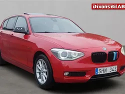 Röd Begagnad 2012 BMW 118 Comfort Edition Halvkombi | 89 000 kr (Marknadspris)