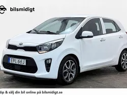 Vit Begagnad 2021 Kia Picanto Advance Halvkombi | 109 700 kr (Marknadspris)
