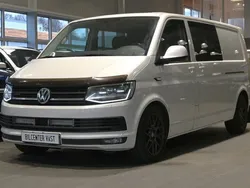Vit (vit metallic) Begagnad 2018 VW T6 Van | 289 000 kr (Dyr)