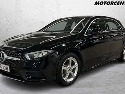 Svart Begagnad 2021 Mercedes A250 AMG Halvkombi | 279 900 kr (Bra pris)