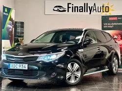 Svart Begagnad 2018 Kia Optima Hybrid Sport Sedan | 124 900 kr (Marknadspris)