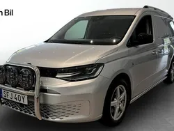 Silver (reflexsilver metallic) Begagnad 2024 VW Caddy Maxi Minibuss | 364 900 kr (Dyr)
