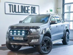 Svart Begagnad 2017 Ford Ranger Wildtrack Pickup | 259 900 kr (Lite dyr)