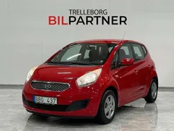 Röd Begagnad 2009 Kia Venga EX Halvkombi | 54 900 kr (Marknadspris)