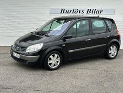 Svart Begagnad 2004 Renault Scénic Minibuss | 16 800 kr (Marknadspris)