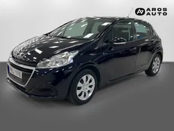 Mörkblå Begagnad 2015 Peugeot 208 Halvkombi | 79 900 kr (Marknadspris)