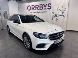 Vit Begagnad 2017 Mercedes E220 AMG line Kombi | 349 000 kr (Lite dyr)