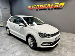 Vit Begagnad 2014 VW Polo Halvkombi | 84 900 kr (Marknadspris)