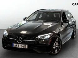 Svart Begagnad 2022 Mercedes C300e AMG Kombi | 399 900 kr (Marknadspris)