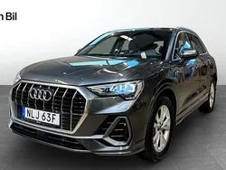 Grå (daytonagrå pärleffekt) Begagnad 2021 Audi Q3 S-Line SUV | 369 900 kr (Bra pris)