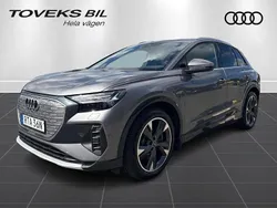 Grå (tyfongrå metallic) Begagnad 2021 Audi Q4 e-tron Advanced SUV | 359 000 kr