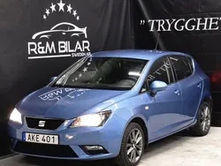 Ljusblå Begagnad 2014 Seat Ibiza I-Tech Halvkombi | 74 800 kr (Marknadspris)