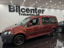 Mörkröd Begagnad 2011 VW Caddy Edition Minibuss | 104 900 kr