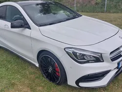 Vit Begagnad 2017 Mercedes CLA45 AMG AMG Sportkupé | 299 000 kr (Bra pris)