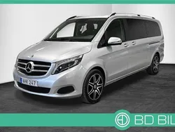 Silver Begagnad 2018 Mercedes V220 Minibuss | 449 900 kr (Marknadspris)