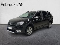 Svart Begagnad 2018 Dacia Logan MCV Stepway Kombi | 94 900 kr (Marknadspris)