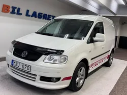 Vit Begagnad 2008 VW Caddy Edition Minibuss | 49 900 kr (Marknadspris)
