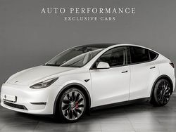 Vit Begagnad 2022 Tesla Model Y Performance SUV | 429 900 kr (Marknadspris)