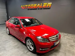 Ljusröd (röd) Begagnad 2012 Mercedes C220 Avantgarde Sedan | 119 900 kr (Lite dyr)