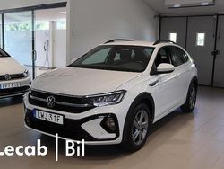 Vit (pure white) Begagnad 2022 VW Taigo R-line SUV | 219 500 kr (Marknadspris)