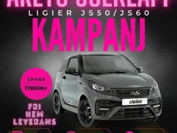 Asphalt grey Begagnad 2023 Ligier JS60 Halvkombi | 245 900 kr
