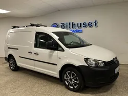 Vit Begagnad 2013 VW Caddy Maxi Minibuss | 89 900 kr (Marknadspris)