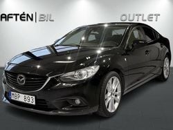 Svart Begagnad 2012 Mazda 6 Sedan | 94 800 kr (Marknadspris)