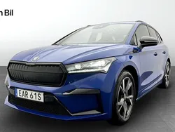 Blå Begagnad 2023 Skoda Enyaq iV SportLine SUV | 399 000 kr (Marknadspris)