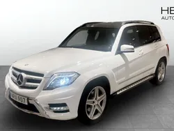 Vit (white) Begagnad 2015 Mercedes GLK220 AMG SUV | 179 900 kr (Marknadspris)