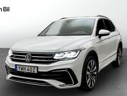 Vit Begagnad 2022 VW Tiguan R-line SUV | 349 900 kr (Lite dyr)