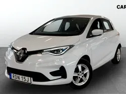 Vit (white) Begagnad 2020 Renault Zoe Halvkombi | 144 900 kr (Marknadspris)
