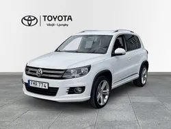 Vit Begagnad 2014 VW Tiguan R-line SUV | 119 900 kr (Marknadspris)