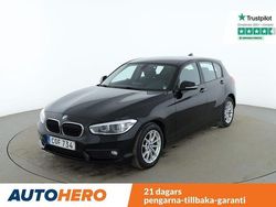 Svart Begagnad 2016 BMW 118 Advantage Halvkombi | 154 000 kr (Marknadspris)