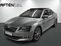 Grå Begagnad 2016 Skoda Superb LAURIN & KLEMENT Halvkombi | 249 800 kr (Marknadspris)
