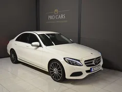 Vit Begagnad 2016 Mercedes C220 Avantgarde Sedan | 209 000 kr (Marknadspris)
