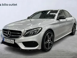 Silver Begagnad 2016 Mercedes C220 AMG Sedan | 197 900 kr (Lite dyr)