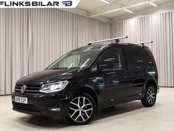Svart (deep black pärleffekt) Begagnad 2019 VW Caddy Minibuss | 159 900 kr (Marknadspris)