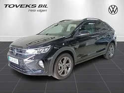 Svart (deep black pearl) Begagnad 2024 VW Taigo R-line SUV | 269 900 kr (Marknadspris)