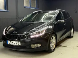 Svart Begagnad 2015 Kia Ceed Sportswagon Comfort Kombi | 99 900 kr (Marknadspris)