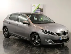 Grå Begagnad 2015 Peugeot 308 Allure Halvkombi | 89 900 kr (Dyr)