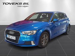 Blå Begagnad 2017 Audi A3 Sportback Proline Halvkombi | 149 900 kr (Marknadspris)
